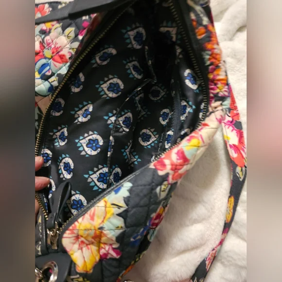 EUC Vera Bradley Carson Shoulder Crossbody Bag And RFID Georgia Wallet - Picture 6 of 8